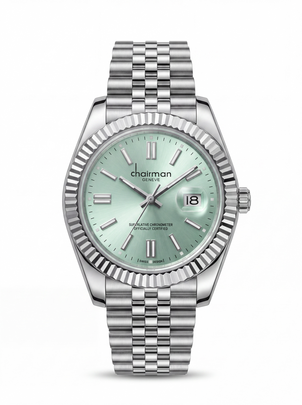 Chairman Geneve - Jubilee Index Teal Dial