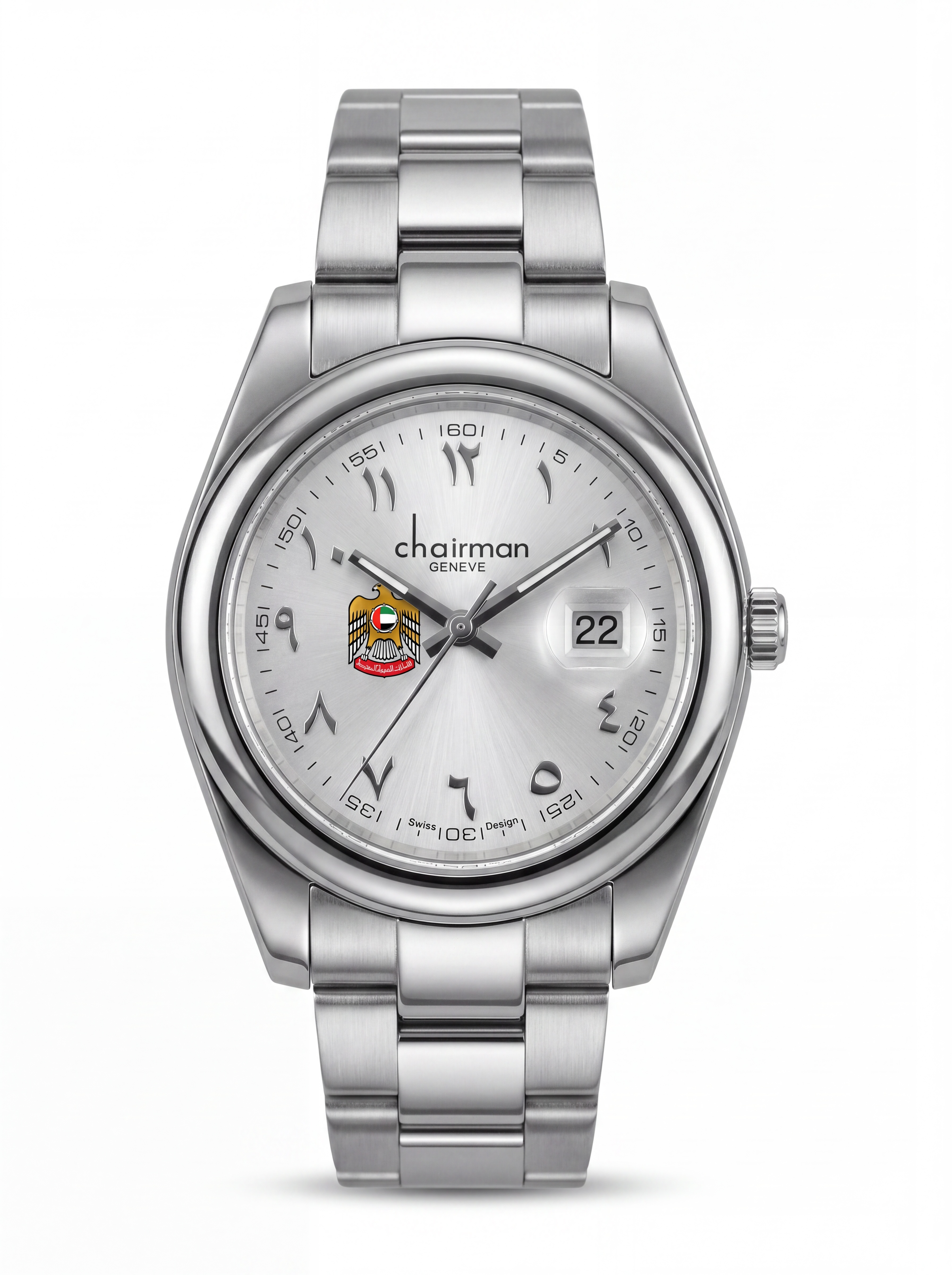Chairman Geneve - Oyster Perpetual Silver AR Falcon Emblem