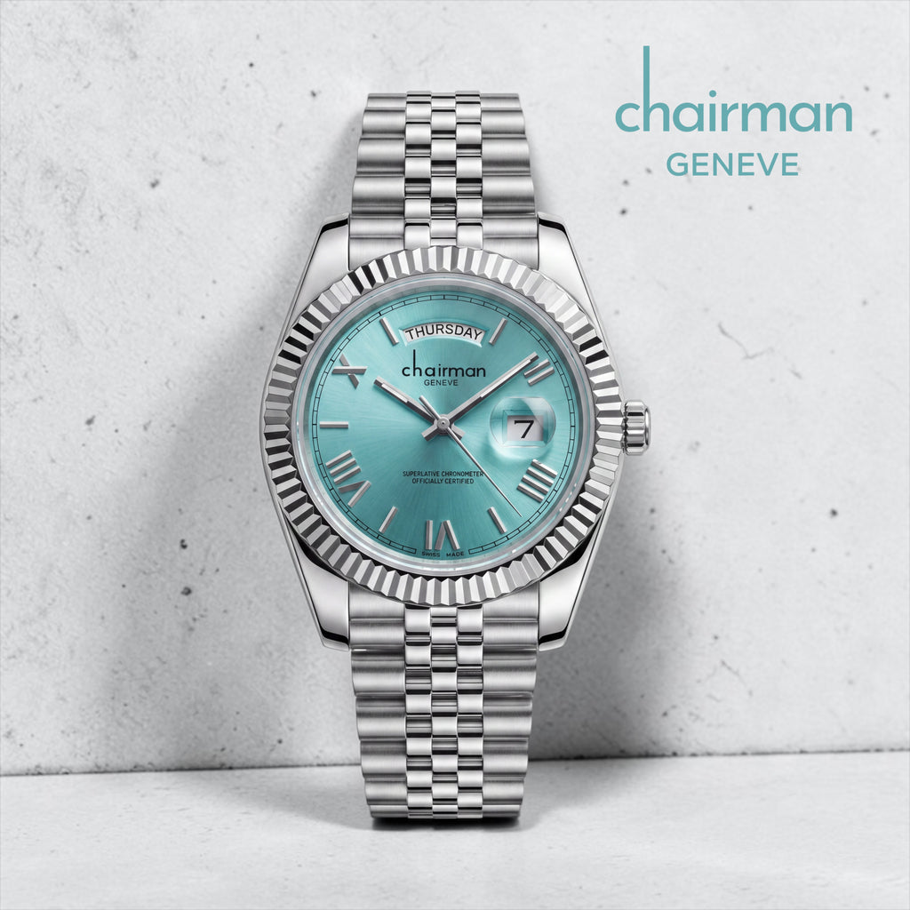 Chairman Geneve - Jubilee Tiffany Roman Dial